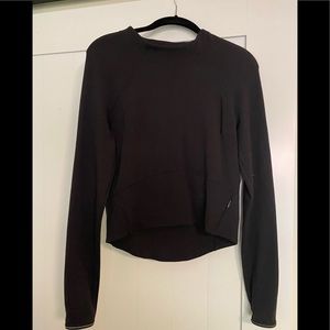 Lululemon Hill and Valley Mock Neck Top SZ 6